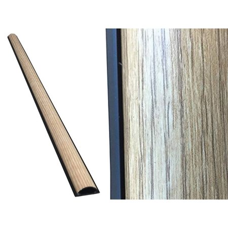 Studiosavers Studiosaver® Plastic Floor Cord Cover - 36" Long - Stainable Woodgrain Finish SSCHS-1-ST